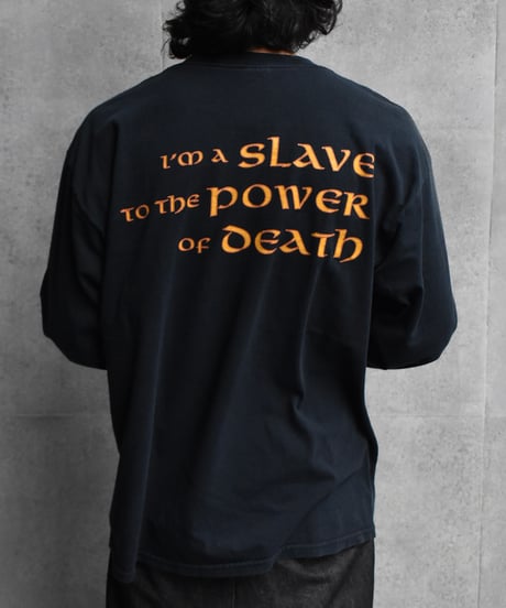 Used Iron Maiden Long Sleeve "Power Slave" Tee Black 04-462
