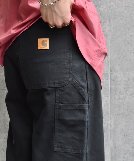 Deadstock Carhartt B11 Duck Carpenter Pants Black 03-192