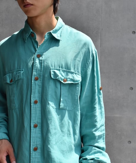 Used Polo Ralph Lauren  L/S Linen Shirt 05-082