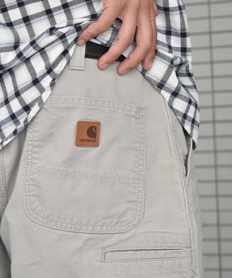 Used Carhartt Painter Shorts Beige 03-179