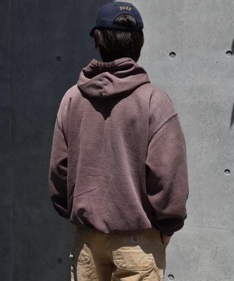 Used Carhartt Pullover Sweat Hoodie Fade Black 04-456