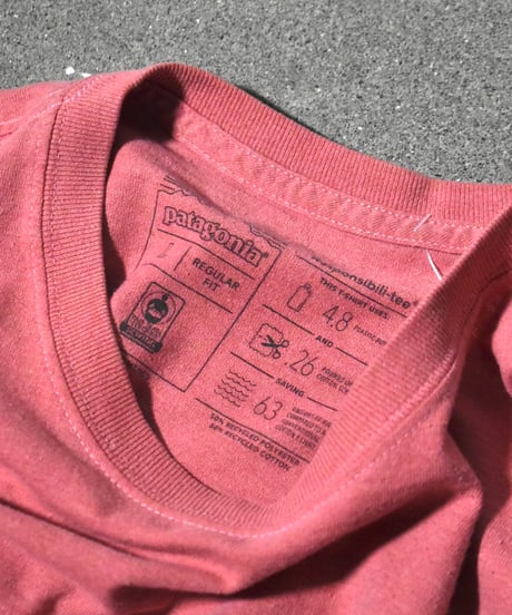 Used Patagonia Long Sleeve Tee Pink 04-434