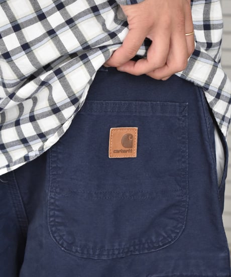 Used Carhartt Painter Shorts Navy 03-180