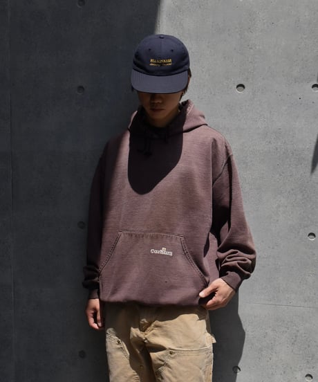 Used Carhartt Pullover Sweat Hoodie Fade Black 04-456