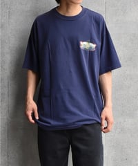 Used 90s Billabong S/S Tee Navy "Made in USA" 04-504