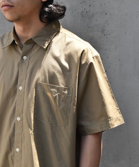 Used  Patagonia Organic Cotton Short Sleeve Shirt Khaki 05-057