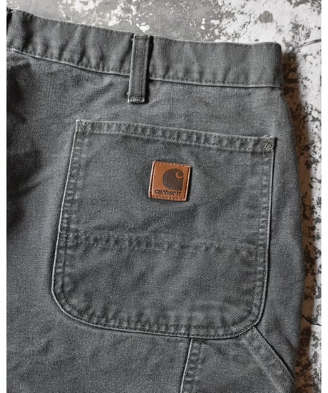 Used Carhartt B25 Duck Shorts -Moss 03-116