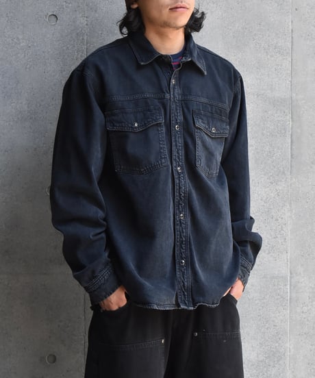 Used Stussy Double Dye Western Shirt 05-059