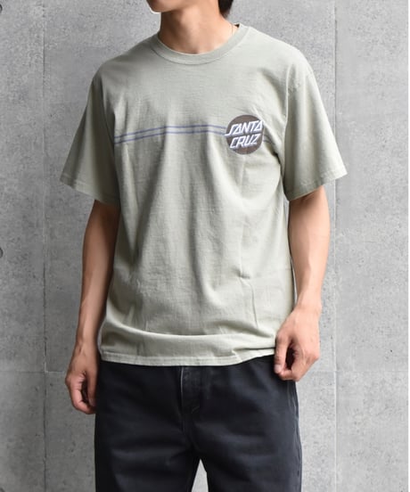 Used Santa Cruz S/S Tee Sage Green 04-503