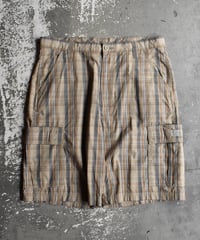 Used Wrangler Plaid Cargo Shorts 03-174
