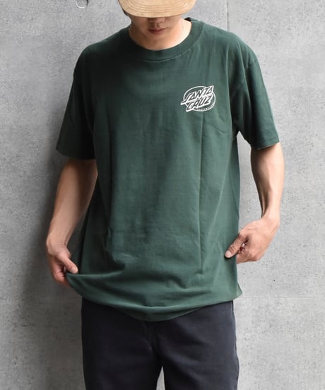 Used Santa Cruz S/S Tee Green 04-502