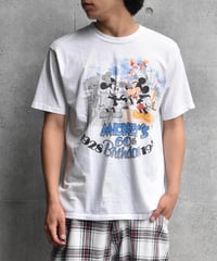 Used Disney Print T-Shirt "Mickey's Birthday"04-499