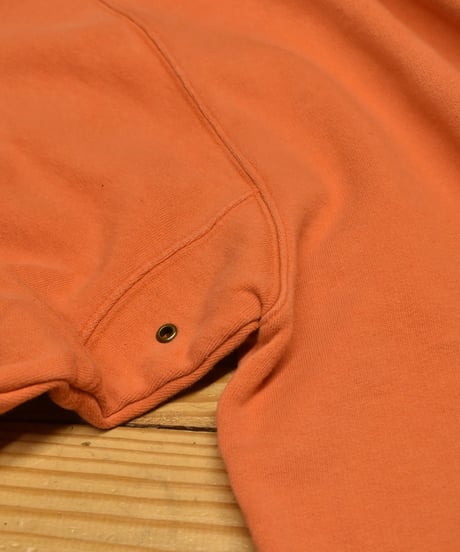 90s Used Timberland Crew Neck Sweat Shirt Orange 04-420