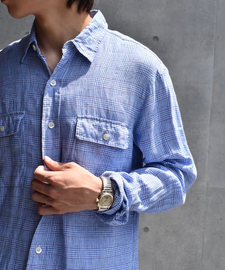 Used Polo Ralph Lauren  L/S Linen Shirt 05-083