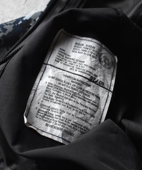 Used Us Navy NWU GORE-TEX Working Parka Type1 02-156