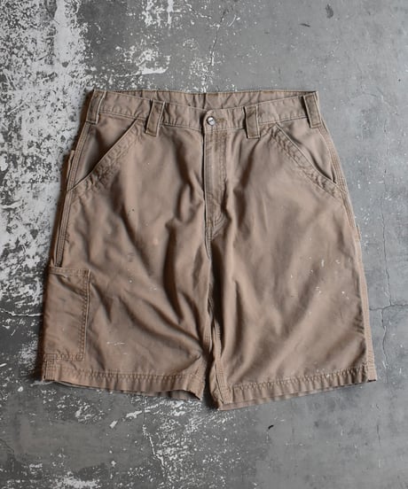 Used Carhartt Painter Shorts Khaki 03-177