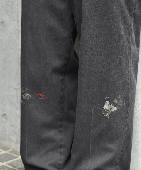 Used Dickies 874 Work Pants Cut Off Black 03-189