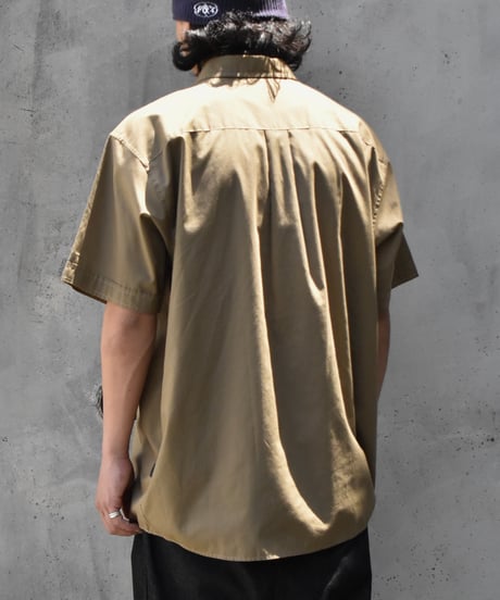 Used  Patagonia Organic Cotton Short Sleeve Shirt Khaki 05-057