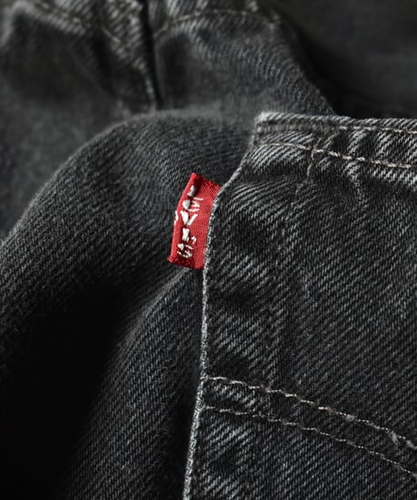 01's Levi's 501 Denim Pants Black "Made in USA" 03-115