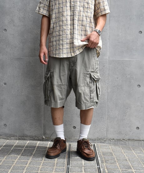 Used Polo Ralph Lauren Cargo Shorts Olive  03-147