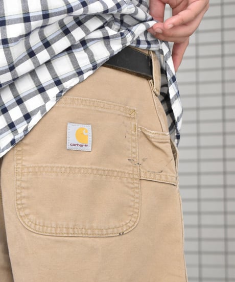 Used Carhartt Painter Shorts Khaki 03-177