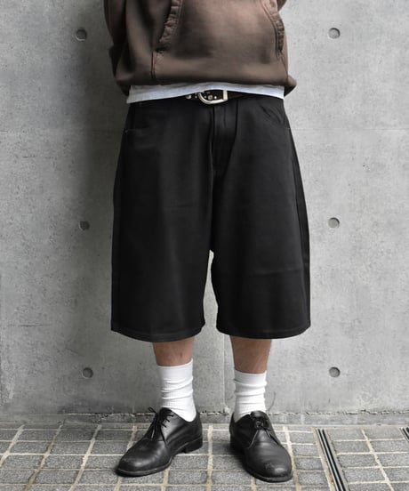 Deadstock Solo Denim Shorts Black 03-114