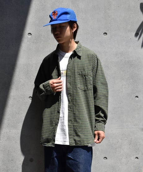 Used GAP Long Sleeve Plaid Shirt 05-038