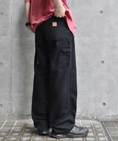 Deadstock Carhartt B11 Duck Carpenter Pants Black 03-192