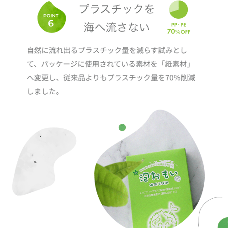 泡おもいSP化粧石けん80g×4個入（1箱） | REGE project