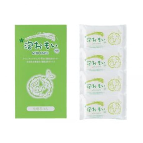 泡おもいSP化粧石けん80g×4個入（1箱）