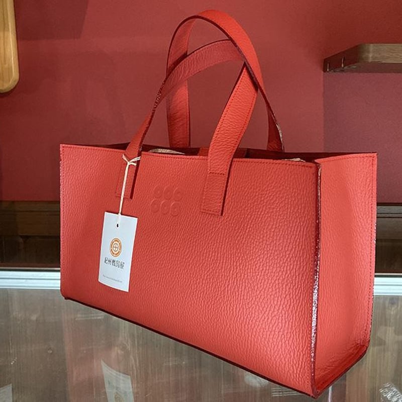 本革六文銭バッグ／横型【真田赤備】 | 紀州戦国屋オンラインストア