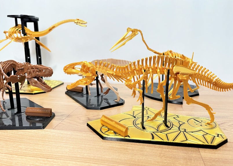 3D Puzzle]Acrocanthosaurus STL Model/アクロカントサウル