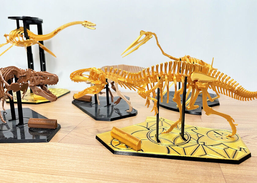 3D Puzzle]Acrocanthosaurus STL Model/アクロカントサウル