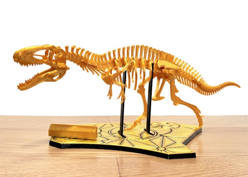 3D Puzzle]Acrocanthosaurus STL Model/アクロカントサウル