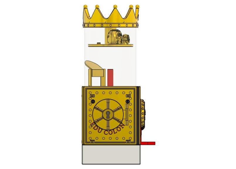 Capsule Toy Machine]EduColon Ver2.1(Gold Crown