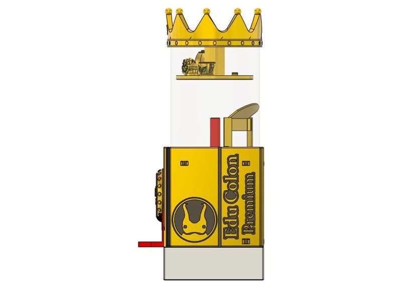 Capsule Toy Machine]EduColon Ver2.1(Gold Crown
