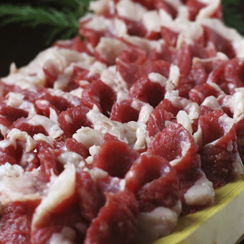 国産和牛【熊本阿蘇のあか牛】焼肉セットカルビ（切落とし）二