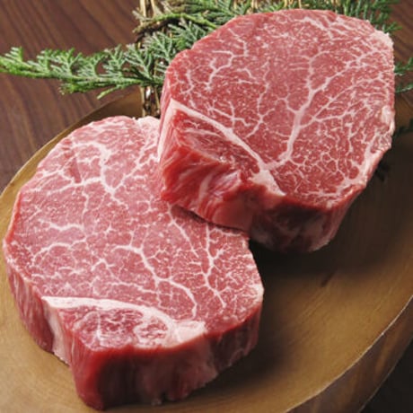 国産和牛【熊本阿蘇のあか牛】あか牛のヒレステーキ 2枚入り 300g