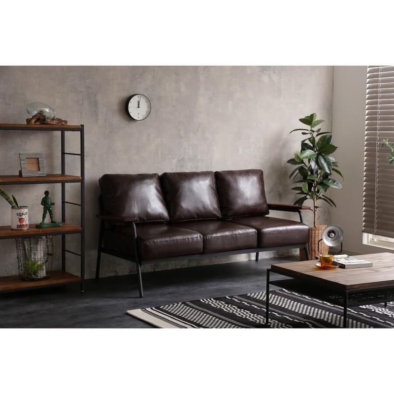 Basquiat❤︎3人掛けソファ❤︎デニムorレザー 3人掛け】Basquiat 3人掛けソファ デニムタイプ&PVCレザータイプ