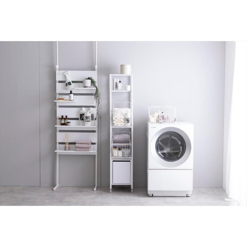 幅32cm】Sally 引き出し付きランドリーバスケット ハイタイプ | メイツウEC