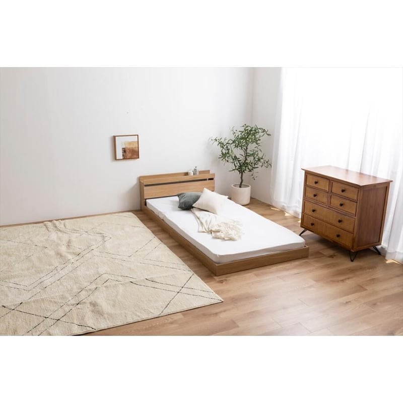 シングル】Coroa フロアベッド(マットレス付き) | メイツウEC