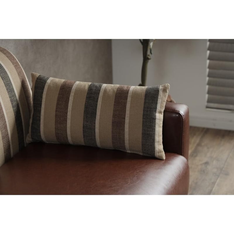 2人掛け】 Trent ストライプベンチソファ | メイツウEC