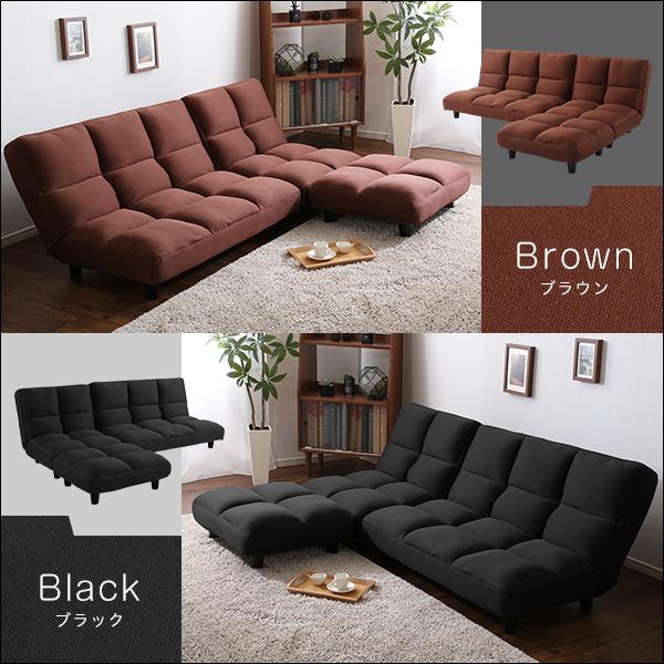 14段階 リクライニング ソファー 幅116cm ブラウン低反発ウレタン 完成品 14段階 リクライニング ソファー 幅116cm ブラウン低反発ウレタン 完成品