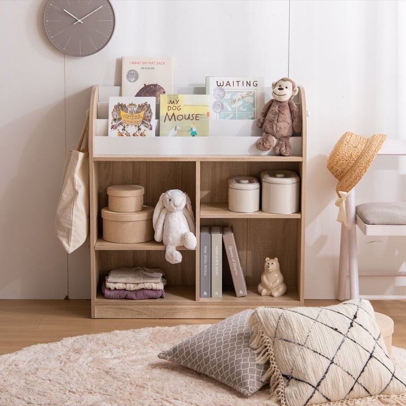 幅84cm】Pila 絵本棚(オープン収納タイプ) | メイツウEC