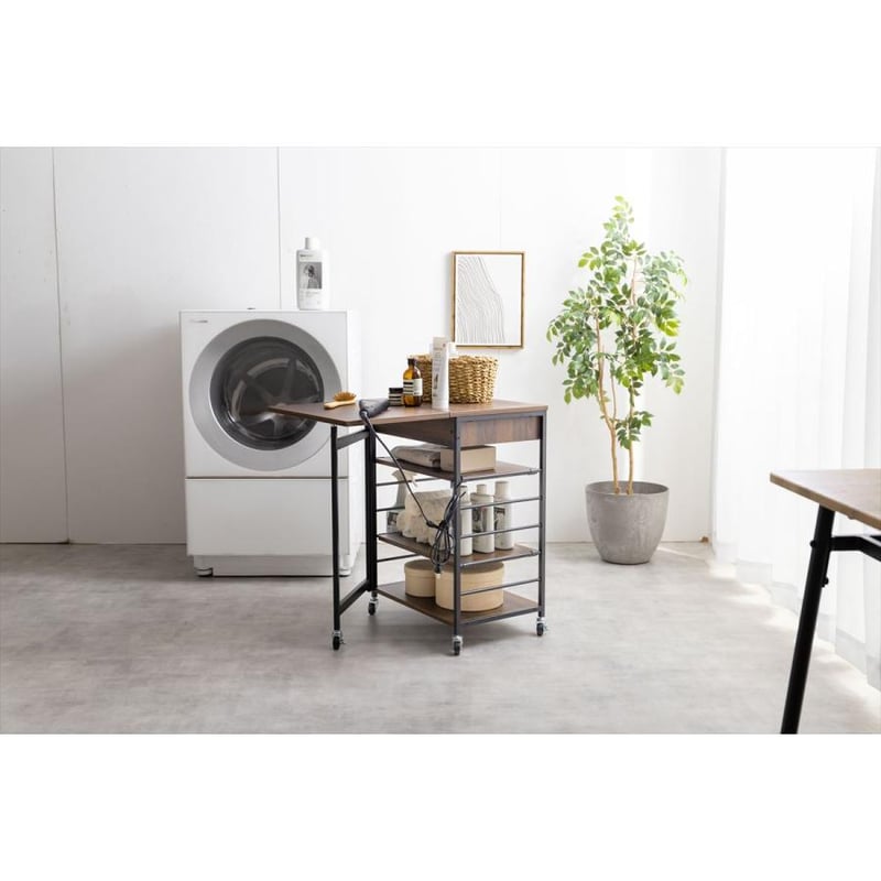 幅36〜69cm】Cammy 伸縮式キッチンワゴン | メイツウEC