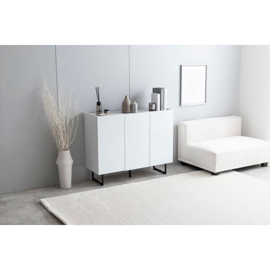 【幅100cm】Anq キャビネット　ホワイト 幅100cm】Anq キャビネット ホワイト | kaguco