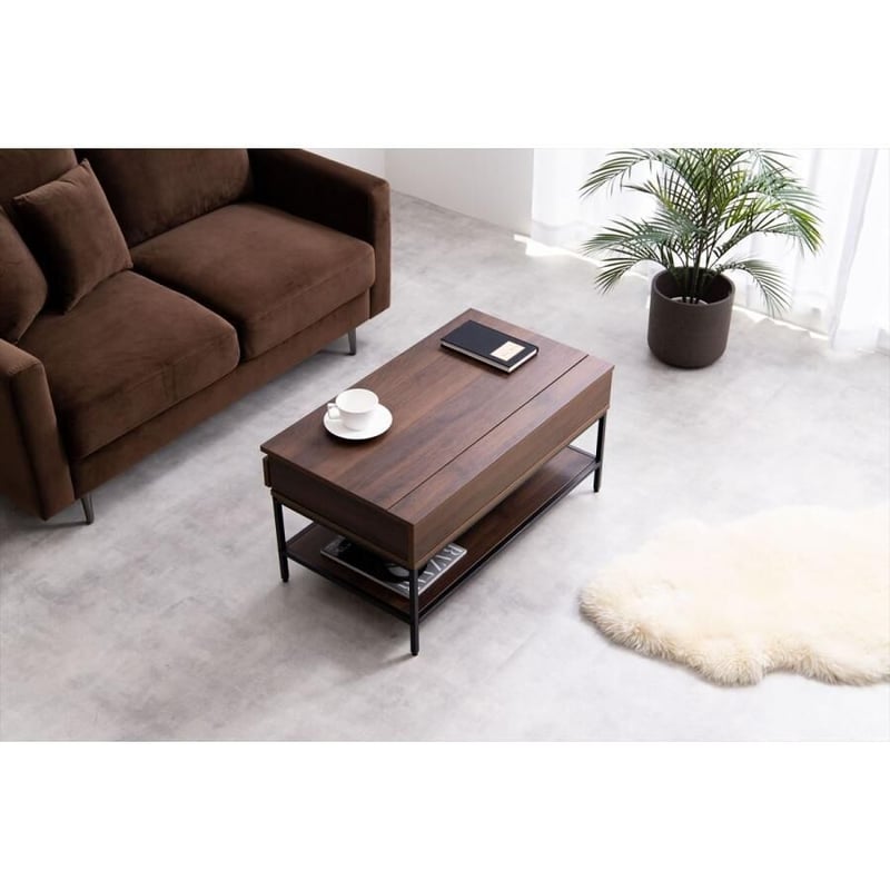 【幅80cm】Fika フィーカ 昇降式センターテーブル 幅80cm】Fika 昇降式センターテーブル | メイツウEC