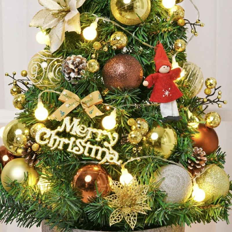 クリスマスツリー キット　クリスマス　飾り　レッド＆ゴールド ツリー キット クリスマスツリー レッドorゴールド | メイツウEC