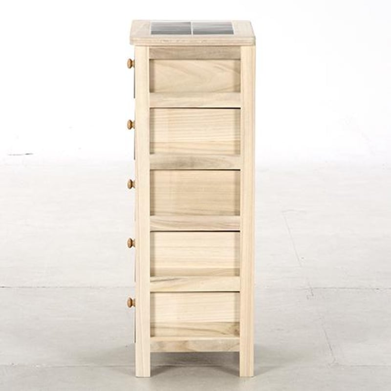 【新品・送料無料】桐製 マルチカラフル5段ボックス シンクエ 2 桐製 マルチカラフル5段ボックス シンクエ 2 | メイツウEC