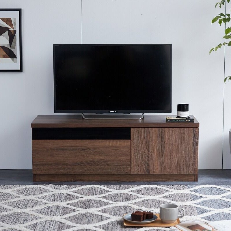 Connie ブラックパネル付きテレビ台　幅100cm（赤外線） Connie ブラックパネル付きテレビ台 幅100cm(赤外線